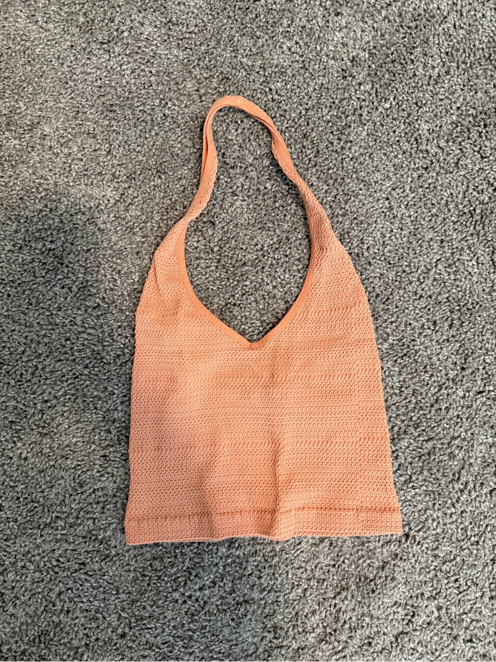 Peach Aritzia Halter Top